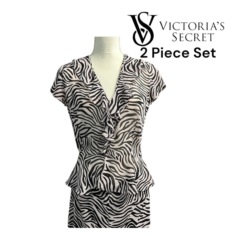 Victoria’s Secret (EUC) 2 Piece PJ Set Size Large